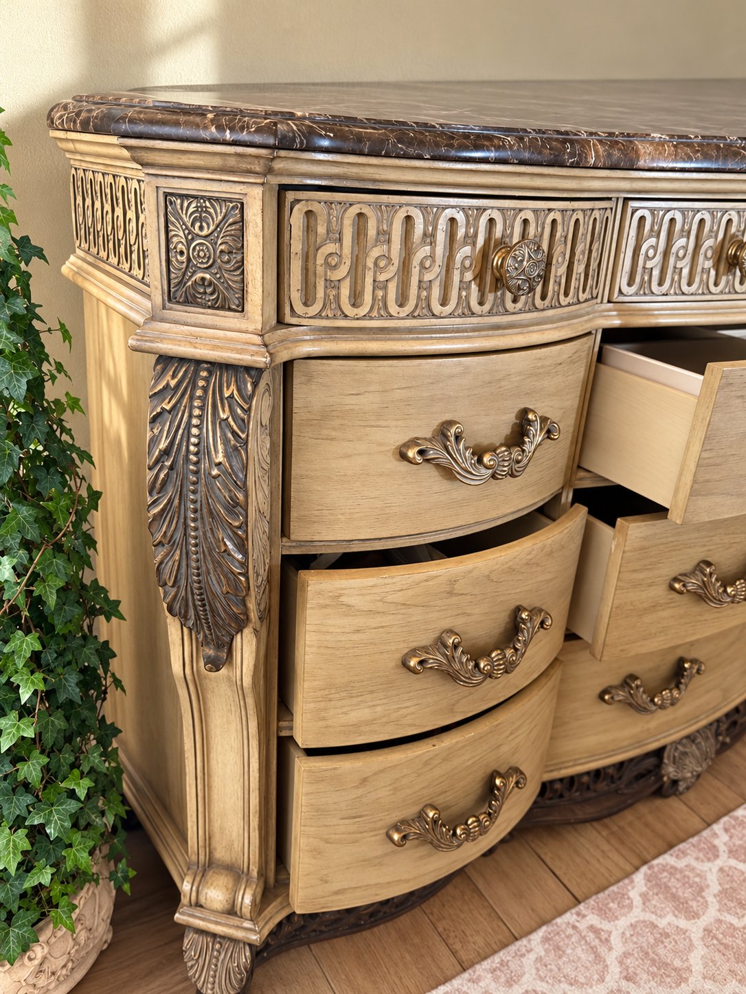 Dresser left detail
