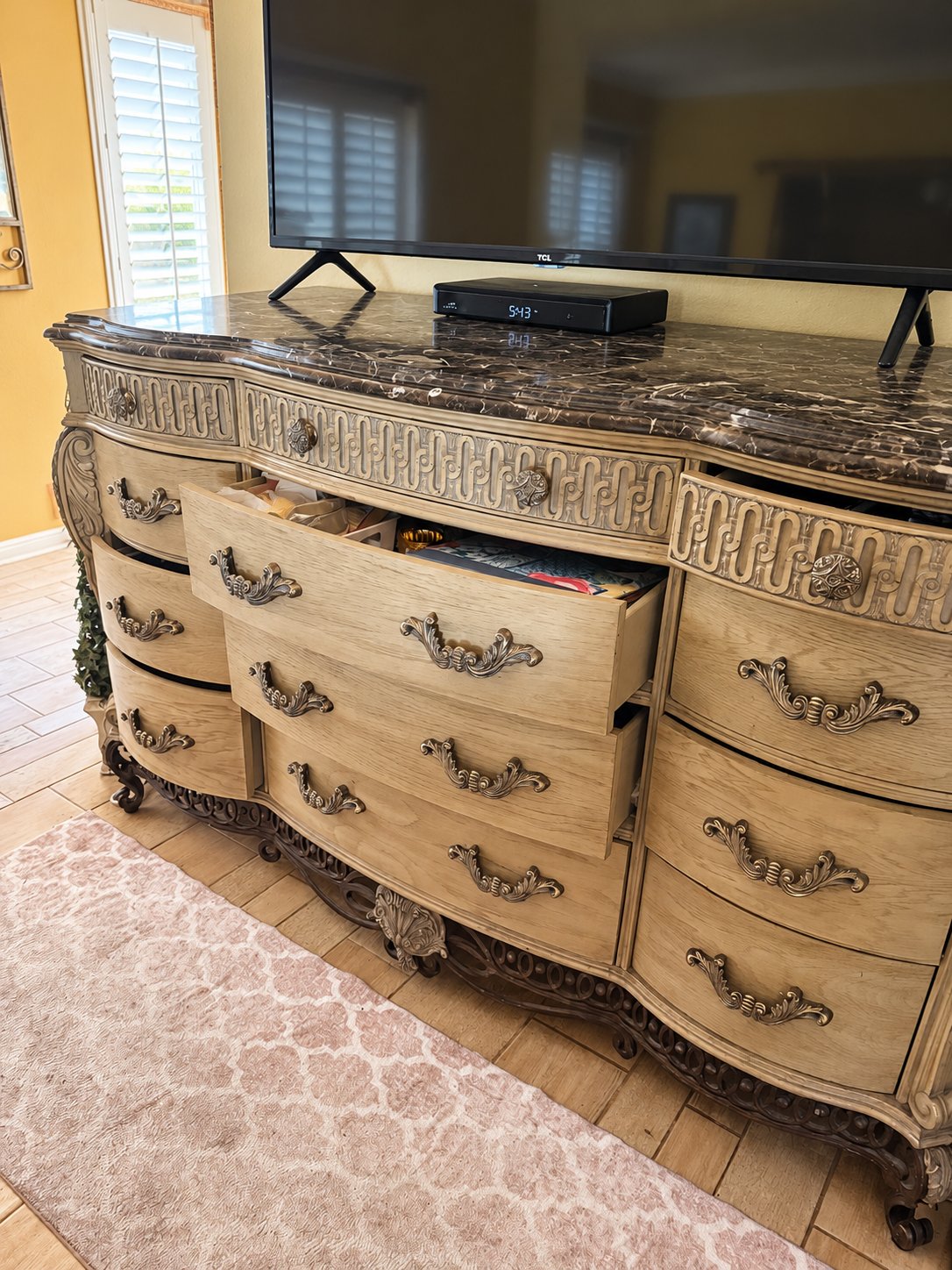 Ornate dresser